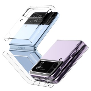 قاب شفاف و محافظ کریستالی گلکسی زد فلیپ 4 مدل ARAREE NUKIN CLEAR CRYSTAL CASE FOR SAMSUNG Z FLIP 4