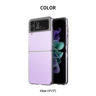 قاب شفاف و محافظ کریستالی گلکسی زد فلیپ 4 مدل ARAREE NUKIN CLEAR CRYSTAL CASE FOR SAMSUNG Z FLIP 4
