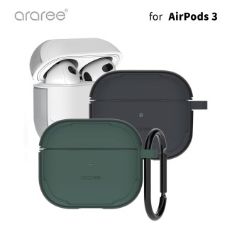 کیس مخصوص هیبریدی محافظ ایرپاد 3 مدل ARAREE DUPLE HYBRID POLYMER CASE AIRPODS-3