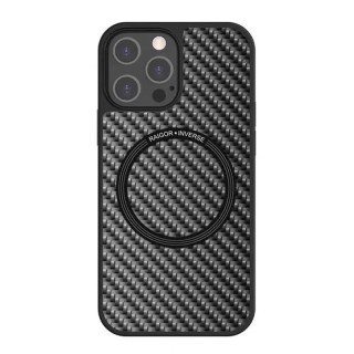قاب کربنی مگسیف ایفون 14 پرو مکس مدل RAIGOR INVERSE SCOT PLUS CARBON MAGSAFE CASE IPHONE 14 PRO MAX