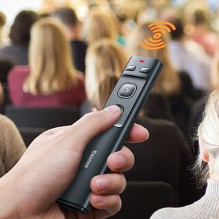 پوینتر و پرزنتر بیسوس Baseus Orange Dot Wireless Presenter Red Laser مدل ACFYB-0G