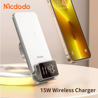 شارژر وایرلسو چراغ خواب 15 وات مک دودو  MCDODO
