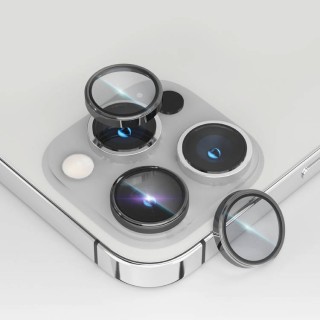 محافظ لنزدوربین levelo برای آیفون ۱۴ پرو و آیفون ۱۴ پرومکس مدل LEVELO LUCENT TRIO LENZ PROTECTOR