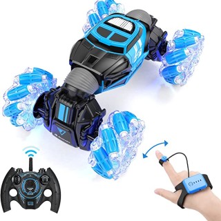 ماشین اسباب بازی با سنسور حرکتی کنترل از راه دور مدل Powerextra RC Stunt Car Remote Control Gesture Sensor Toy Cars