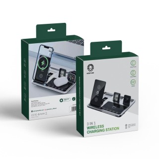 شارژر رومیزی گرین لاین مدل Wireless-Ch station 4 in 1