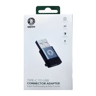 مبدل OTG و آداپتور تبدیل USB Type-C به USB  گرین لاین