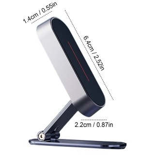 هولدر موبایل و نگهدارنده تاشو مغناطیسی مدل Car Phone Holder Universal Adjustable Magnetic Collapsible Suction
