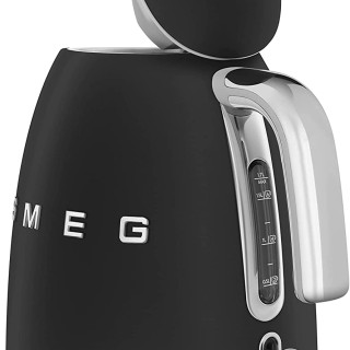 کتری 1.7 لیتری ایتالیایی اورجینال مدل Smeg Retro 50'S Style KettleKlf03Blmuk