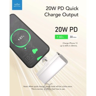BRAVE POWER BANK 5000MAH +20W LIGHTNING PD OUTPUT BP