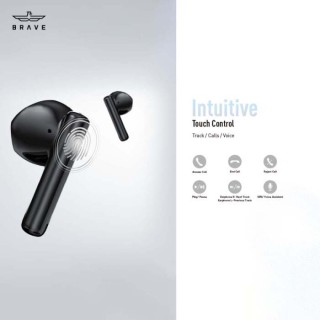پنل لمسی BRAVE HARMONY E-25 TWS WIRELESS EARPHONE