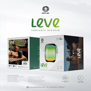 اسپیکر قابل حمل گرین لاین مدل Green Lion Leve Portable Speaker با گارانتی