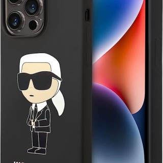 قاب سیلیکونی مگسیف کارل لاگرفلد مناسب آیفون 14 پرومکس مدل Original Case IPHONE 14 PROMax Karl LagerfeldLiquid Silicone Karl Magsafe