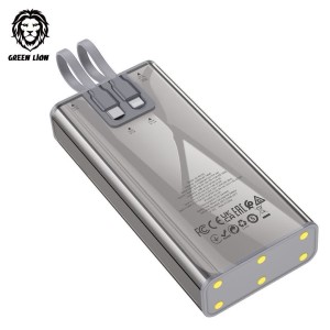 پاوربانک گرین لاین شفاف Green Transparent