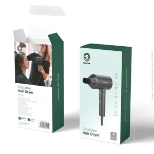 سشوار تاشو 1600 وات گرین مدل Green Lion Foldable Hair Dryer 1600W