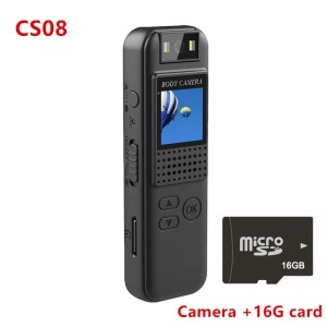 دوربین گیره ای مخصوص فیلم برداری همراه مدل  video recorder mini body camera CS08