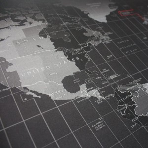 خرید ماوس پد World Map Mousepad