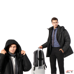 کاپشن هوشمند شیائومی مدل  NinetyGo Smart Heated Down Jacket