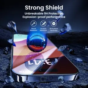محافظ صفحه نمایش  Privacy(حریم شخصی)بریو برای iPhone 15 Pro Max، مدلBrave Privacy Screen Protector