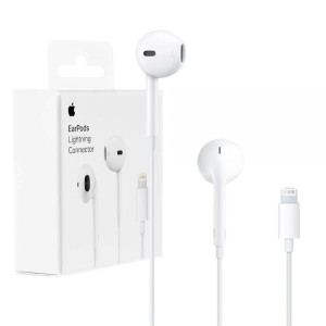 ایرپاد اوریجینال سیم دار ایفون با سری لایتنینگ مدل earpod lightning connector