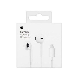 ایرپاد اوریجینال سیم دار ایفون با سری لایتنینگ مدل earpod lightning connector