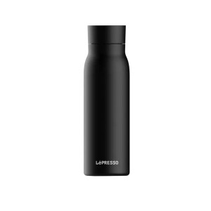 بطری آب هوشمند 600 میلی لیتری لپرسو مدل LePresso 600ml Smart Hydration Vacuum Bottle LP600SBBK