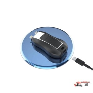 پاوربانک جاسویچی قابل حمل و چراغ قوه 1500mAh Portable Keychain Power Bank