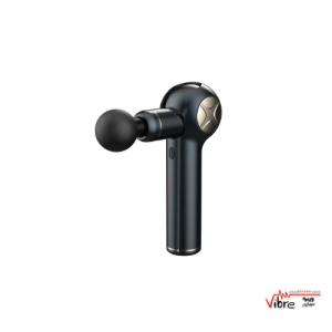 Porodo Lifestyle Adjustable Massage Gun with 5 Heads - Black