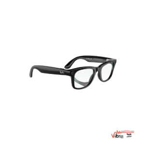 عینک دوربین دار ریبن متا مدل Ray-Ban Meta – Wayfarer (Standard) Smart Glasses – Shiny Black, Polarized Gradient Clear