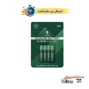 باتری قلمی آلکالاین گرین لاین مدل Green Lion Long-Lasting 1.5V Alkaline Battery