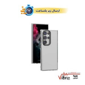 قاب شفاف باریک ضد ضربه برای سامسونگ اس 23 اولترا مدل Clara Metallica for S23 Ultra