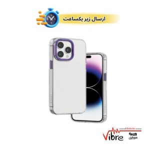 قاب شفاف آیفون 14 پرو مکس مدل  Sensa Clear Case  for iPhone 14 Pro Max
