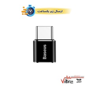 مبدل MicroUSB به Type-C بیسوس مدل Mini Micro female to Type-C male adapter converter CAMOTG-01