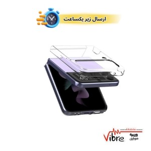 قاب و کاور شفاف گلکسی زد فلیپ 4 مدل ARAREE NUKIN085 CLEAR CRYSTAL CASE FOR SAMSUNG Z FLIP 4