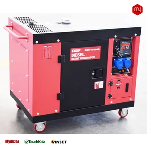موتور برق گازوئیلی کوپ سایلنت مدل KDF11000Q-3D (تکفاز و سه فاز)
