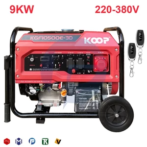 موتور برق بنزینی کوپ 9 کیلووات مدل KGF10500E 3D (تکفاز و 3 فاز)