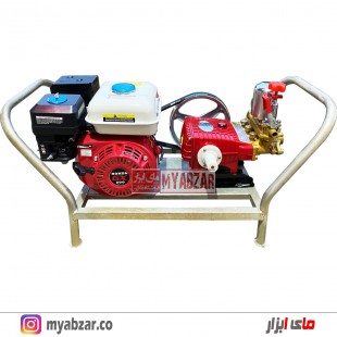 سمپاش زنبه ای هوندا GX200 با پمپ 45 بار طرح وولی