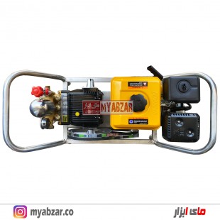 سمپاش زنبه ای راتو با پمپ 45 بار طرح رینو (موتور گیربکس دار)