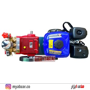 سمپاش فرغونی 100 لیتری یاماها 6.5 اسب و پمپ 45 بار یاماها