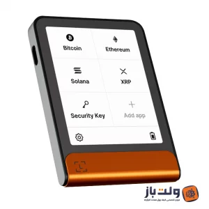کیف پول سخت افزاری لجر فلکس Ledger Flex به همراه کلید ریکاوری لجر (Ledger Recovery Key)