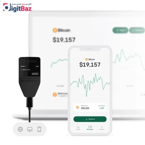 کیف پول ترزور سیف 3 Trezor Safe / کارت گارانتی طلایی 18 ماهه