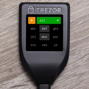 کیف پول سخت افزاری ترزور تی  Trezor T