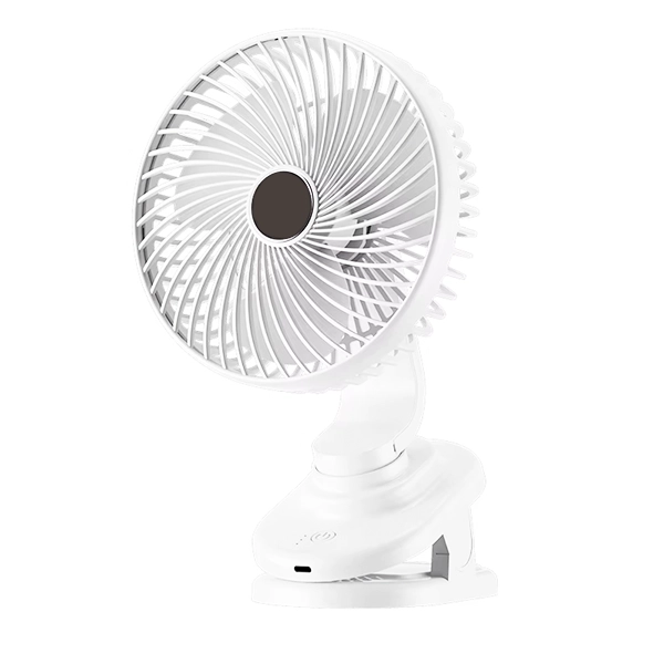 پنکه گیره‌ای شارژی P-NET مدل P.803 با قابلیت چرخش ۱۸۰ درجه