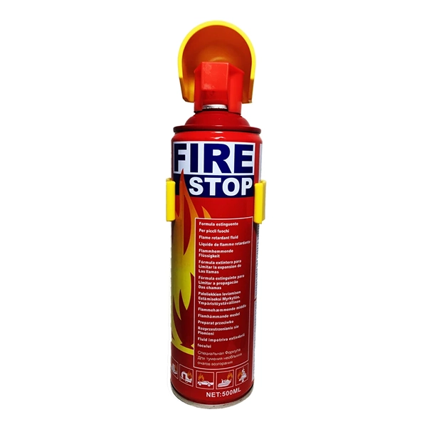 اسپری آتش نشانی خودرو وسلی مدل Fire Stop حجم 500 میلی لیتر