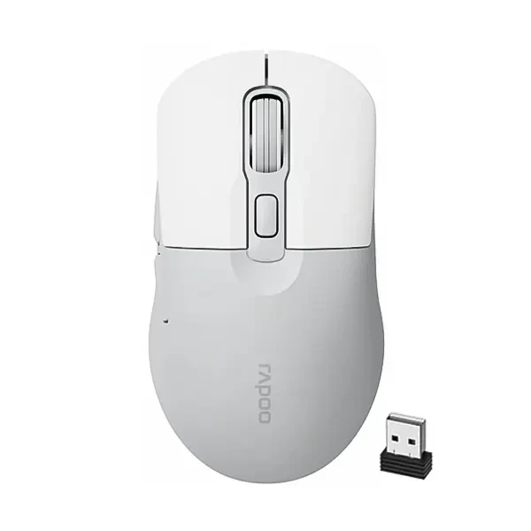 ماوس بلوتوث و بی سیم سایلنت رپو (Rapoo) مدل M308 رنگ طوسی