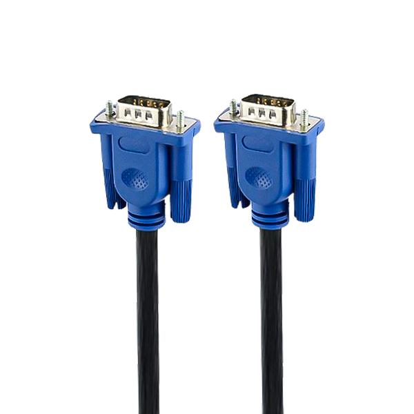 کابل تصویر VGA برند PK (پاورلینک) طول ۱۰ متر (ضخیم و بدون نویز)