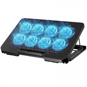 پایه خنک کننده (کول پد) لپ تاپ پی نت مدل P-800 با 8 فن