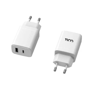 شارژر دیواری فست شارژ 30 وات تسکو مدل TTC 70 (دو پورت PD و QC3.0) 2