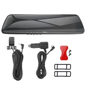 دوربین ثبت وقایع خودرو هوکو مدل HOCO DV4 (آینه‌ای دو دوربینه) 2