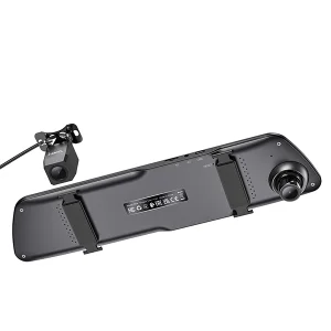 دوربین ثبت وقایع خودرو هوکو مدل HOCO DV4 (آینه‌ای دو دوربینه) 4