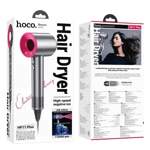 سشوار هوکو مدل HOCO HP11 Plus (موتور 110,000 دور و یون منفی) 6